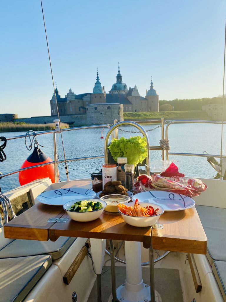 Aussicht Cockpit Kalmar Slott