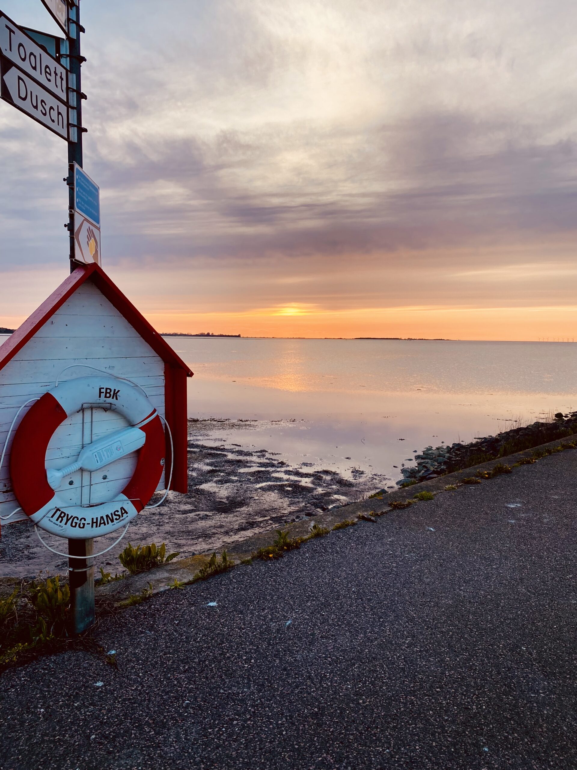 Sweden from Malmö into the Baltic Sea – spring 2024